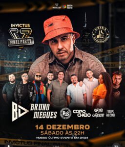 Sábado (14) tem Bruno Diegues em Campos