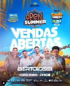 Boate Canto do Meio abre programação de verão 2025 dia 28