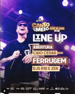 É hoje… Ferrugem no Canto do Meio, em SJB
