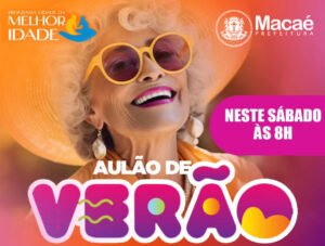 Macaé: Programa da Melhor Idade promove ‘Aulão de Verão’ em Imbetiba