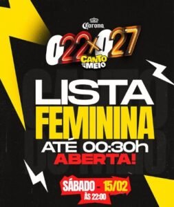 Canto do Meio tem Conexão 022 x 027 neste sábado (15)