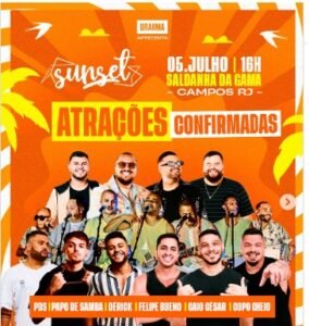 Menos é Mais e Ferrugem sobem ao palco amanhã no Sunset