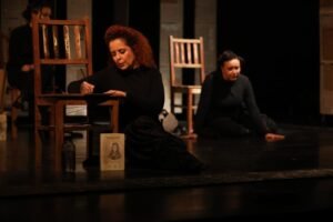 Atrizes do espetáculo Narcisa estarão em SJB