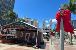 Decoração de Natal no Centro de Campos vai ser inaugurada nesta segunda, dia 08