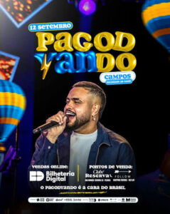 Clube Saldanha da Gama recebe show do PagodYANdo em setembro