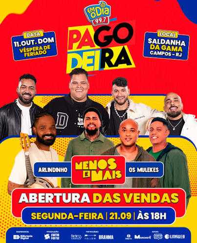 Pagodeira da FM O Dia Chega a Campos